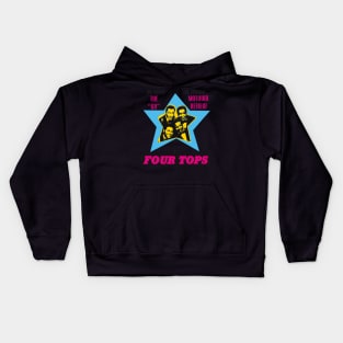the four tops motown revue graphic Kids Hoodie